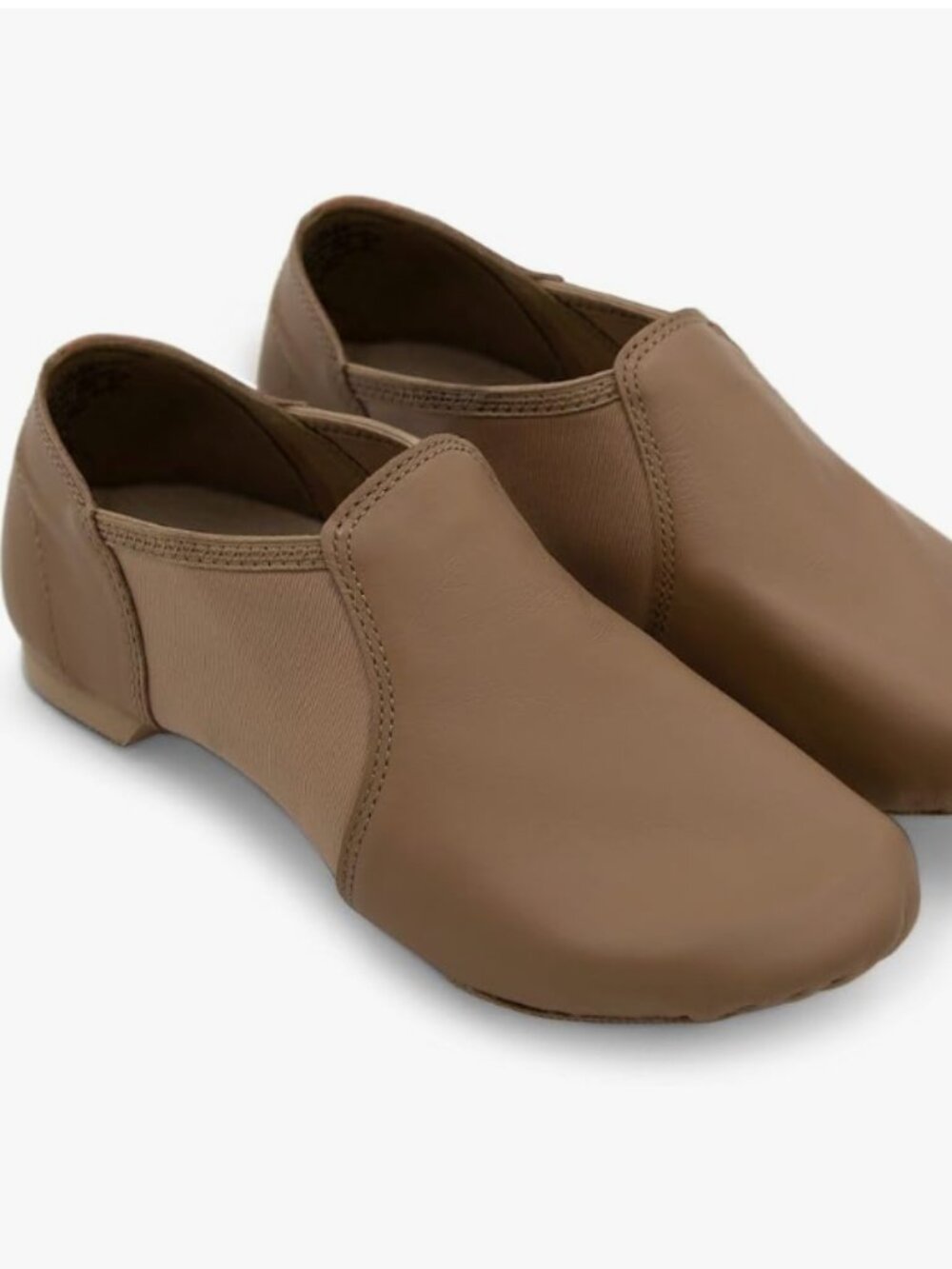 Capezio Future Star Jazz Shoes, Tan, Size 1
